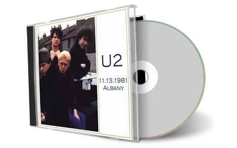 Artwork Cover of U2 1981-11-13 CD Albany Audience