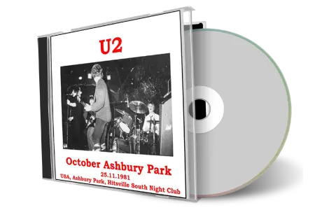 Artwork Cover of U2 1981-11-25 CD Asbury Park Audience