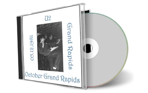 Artwork Cover of U2 1981-12-05 CD Grand Rapids Audience