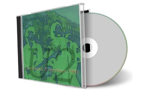 Artwork Cover of U2 1981-12-08 CD Cleveland Audience