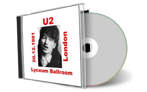 Artwork Cover of U2 1981-12-20 CD London Audience
