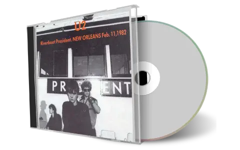 Artwork Cover of U2 1982-02-11 CD New Orleans Audience
