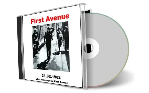 Artwork Cover of U2 1982-02-21 CD Minneapolis Audience