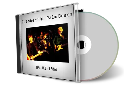 Artwork Cover of U2 1982-03-04 CD West Palm Beach Audience