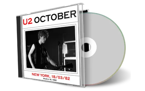 Artwork Cover of U2 1982-03-18 CD New York Audience
