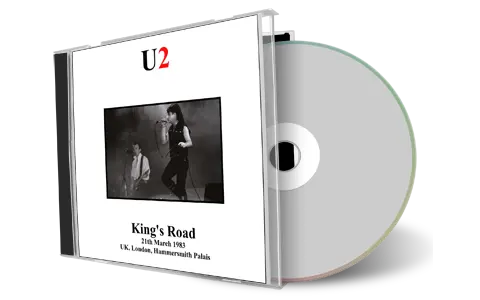 Artwork Cover of U2 1983-03-21 CD London Audience