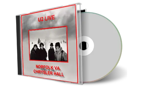 Artwork Cover of U2 1983-04-24 CD Norfolk Audience