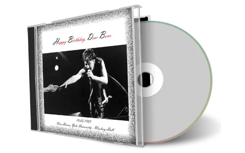 Artwork Cover of U2 1983-05-10 CD New Haven Audience