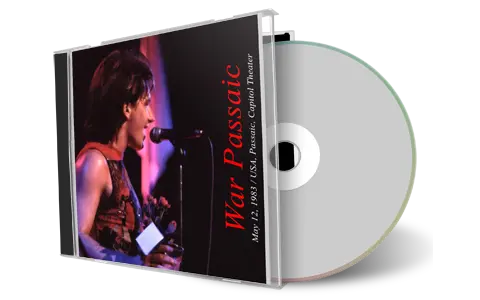 Artwork Cover of U2 1983-05-12 CD Passic Audience