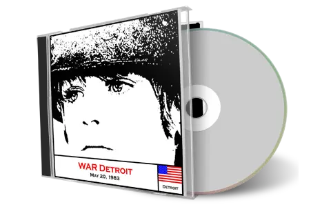 Artwork Cover of U2 1983-05-20 CD Detroit Audience