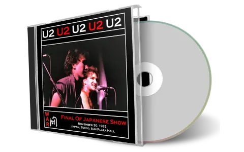Artwork Cover of U2 1983-11-30 CD Tokyo Audience