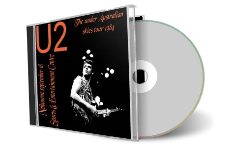 Artwork Cover of U2 1984-09-18 CD Melbourne Audience