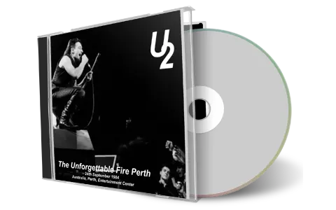 Artwork Cover of U2 1984-09-24 CD Perth Audience
