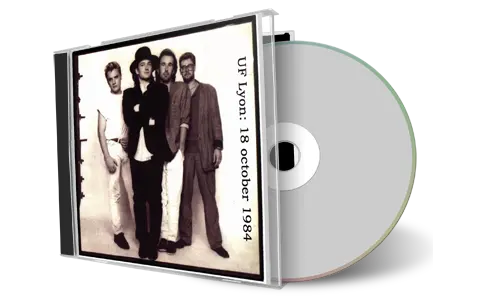Artwork Cover of U2 1984-10-18 CD Paris Audience
