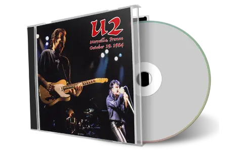 Artwork Cover of U2 1984-10-19 CD Marseilles Audience