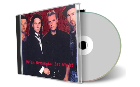 Artwork Cover of U2 1984-10-27 CD Brussel Audience