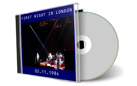 Artwork Cover of U2 1984-11-02 CD London Audience