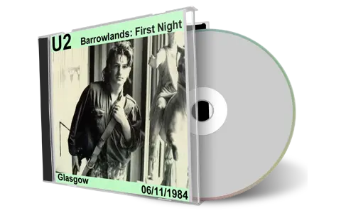 Artwork Cover of U2 1984-11-06 CD Glascow Audience