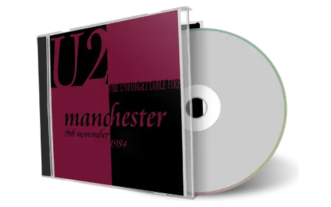 Artwork Cover of U2 1984-11-09 CD Manchester Audience