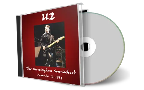 Artwork Cover of U2 1984-11-12 CD Birmingham Audience