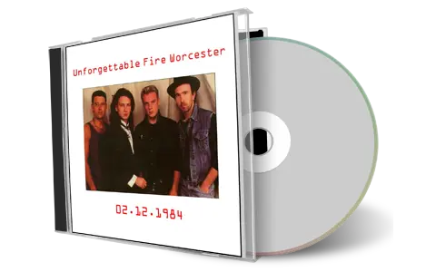 Artwork Cover of U2 1984-12-02 CD Worcester Audience