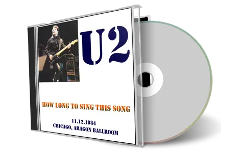 Artwork Cover of U2 1984-12-11 CD Chicago Audience