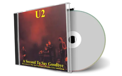 Artwork Cover of U2 1984-12-15 CD San Francisco Audience