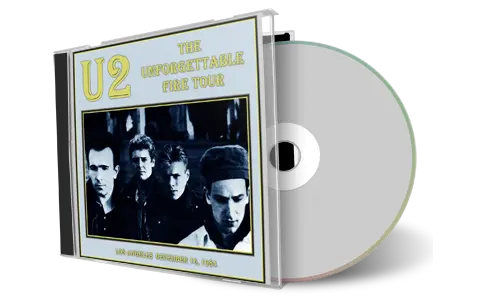 Artwork Cover of U2 1984-12-16 CD Long Beach Audience