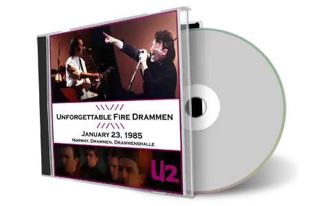 Artwork Cover of U2 1985-01-23 CD Drammen Audience