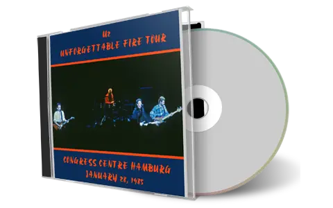 Artwork Cover of U2 1985-01-28 CD Hamburg Audience