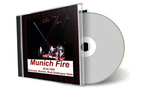 Artwork Cover of U2 1985-02-02 CD Munchen Audience