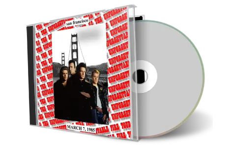 Artwork Cover of U2 1985-03-07 CD Daly City Audience