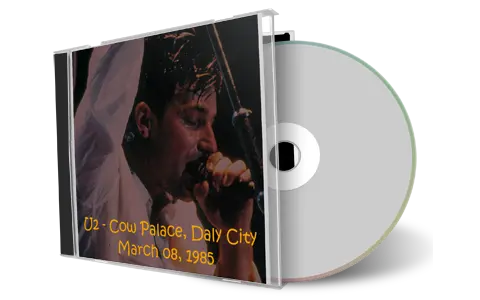 Artwork Cover of U2 1985-03-08 CD Daly City Audience