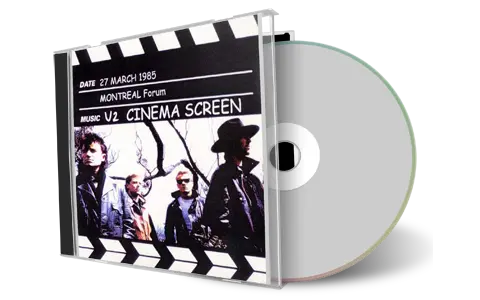 Artwork Cover of U2 1985-03-27 CD Montreal Soundboard