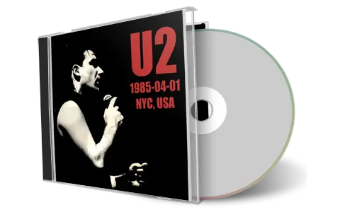Artwork Cover of U2 1985-04-01 CD New York Audience