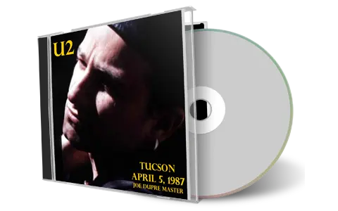 Artwork Cover of U2 1987-04-05 CD Tucson Audience