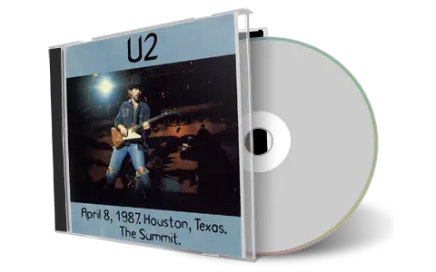 Artwork Cover of U2 1987-04-08 CD Houston Audience