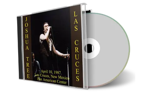 Artwork Cover of U2 1987-04-10 CD Las Cruces Audience