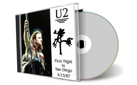 Artwork Cover of U2 1987-04-13 CD San Diego Audience