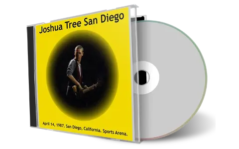 Artwork Cover of U2 1987-04-14 CD San Diego Audience