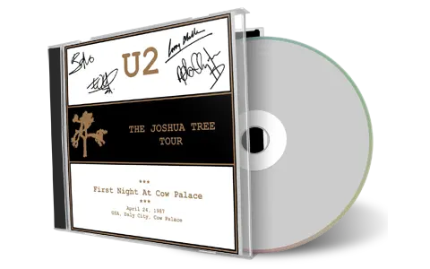 Artwork Cover of U2 1987-04-24 CD Daly City Audience