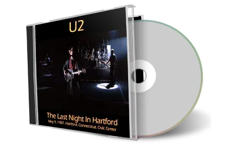 Artwork Cover of U2 1987-05-09 CD Hartford Audience