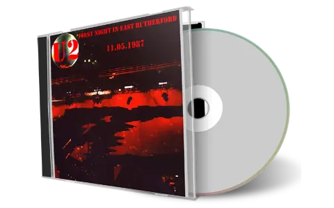 Artwork Cover of U2 1987-05-11 CD East Rutherford Audience