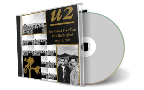 Artwork Cover of U2 1987-05-12 CD East Rutherford Audience