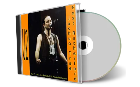 Artwork Cover of U2 1987-05-15 CD East Rutherford Audience