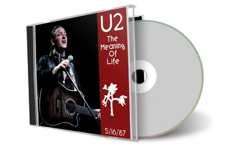 Artwork Cover of U2 1987-05-16 CD East Rutherford Audience