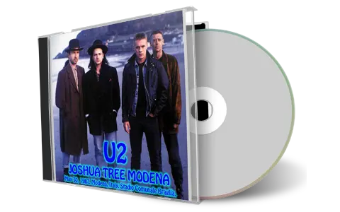 Artwork Cover of U2 1987-05-30 CD Modena Audience