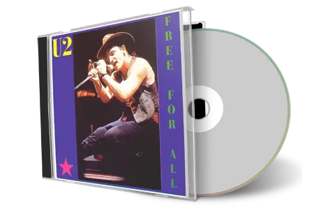 Artwork Cover of U2 1987-06-06 CD Gothenburg Audience