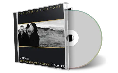 Artwork Cover of U2 1987-06-12 CD London Audience