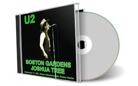 Artwork Cover of U2 1987-09-17 CD Boston Audience